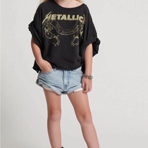 HENDRIXE KIDS BANDIT DENIM SHORTS